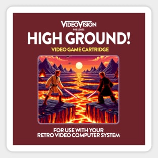 High Ground 80s Game Magnet